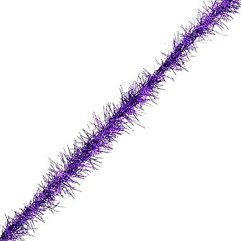 Mandala Crafts Metallic Tinsel Garland Decor - Thin Tinsel Ribbon - Mini Garland for Christmas Tr... | Amazon (US)