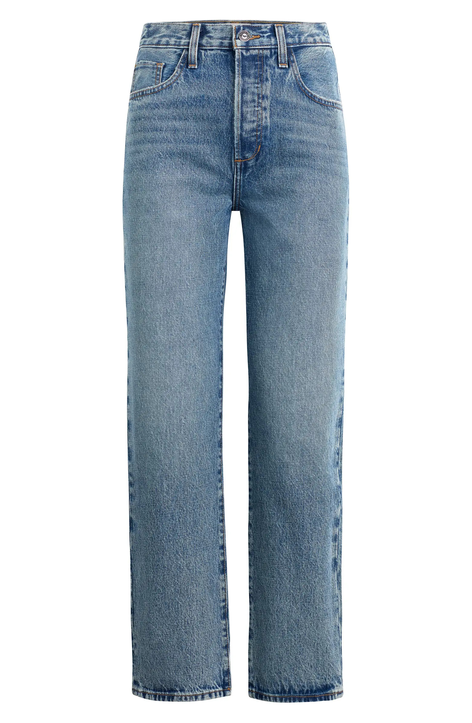The Otto Super High Waist Ankle Boyfriend Jeans | Nordstrom