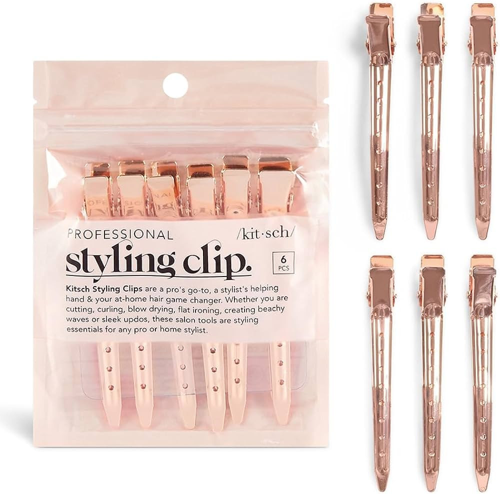 Kitsch Duck Billed Hair Clips for Styling, Metal Hair Clips for Women, Alligator Hair Clips, Hair... | Amazon (US)