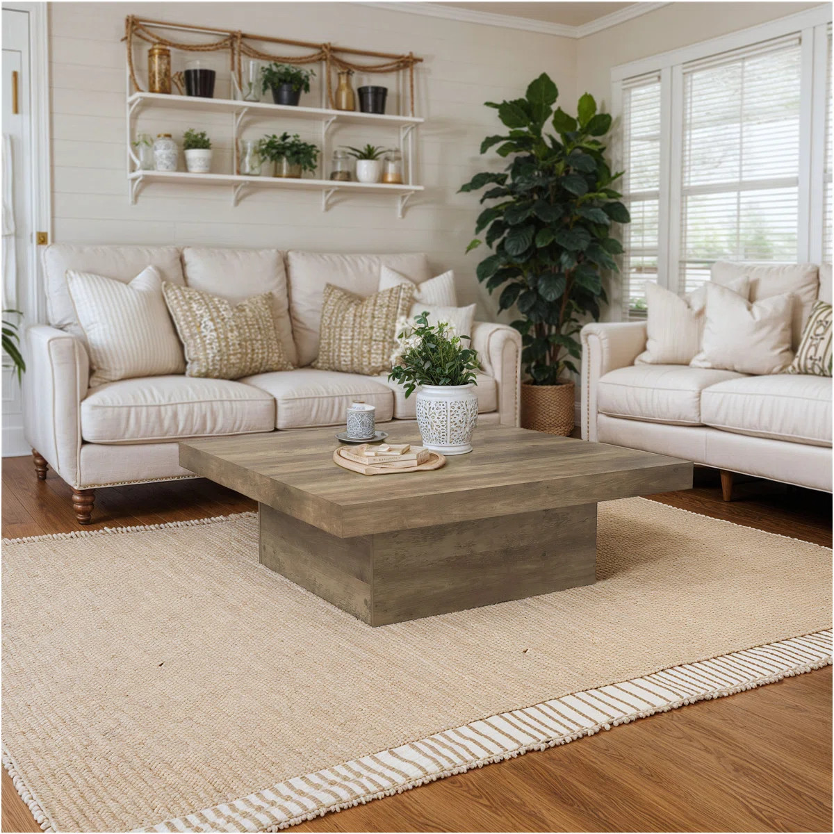 Wade Logan® Caomhan Block Coffee Table & Reviews | Wayfair | Wayfair North America