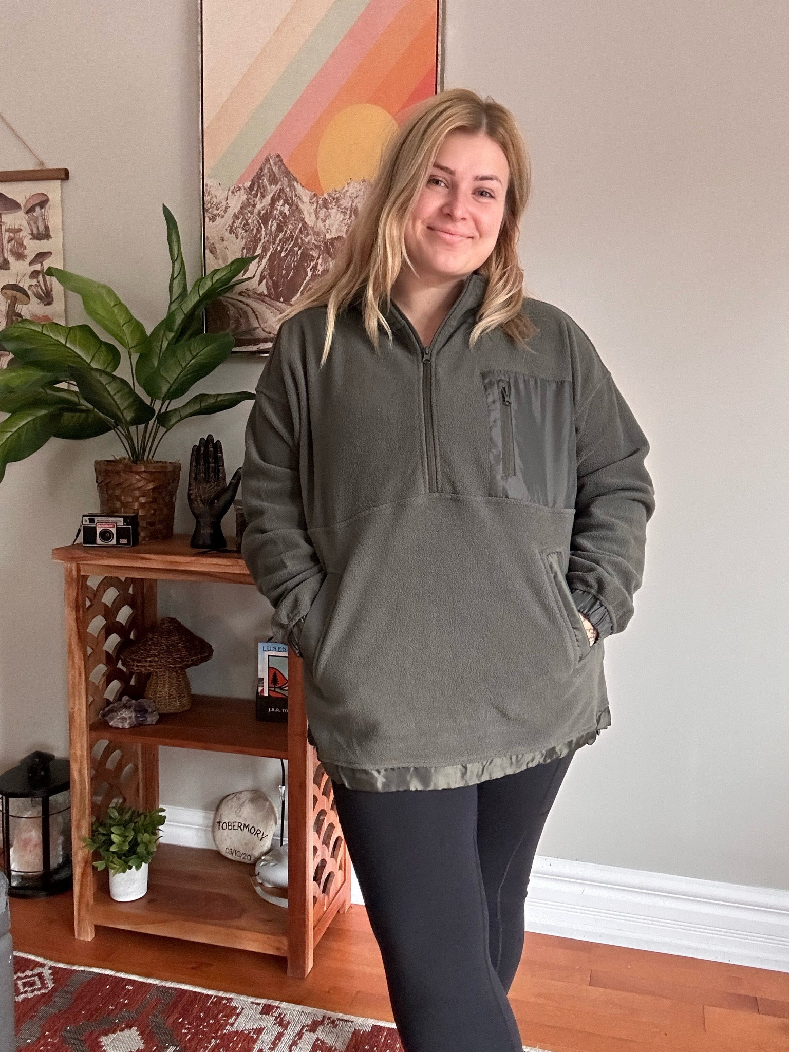 Adventure Girl + Granola Girl Style - Fleece with Leggings for Hiking, Running errands, etc! 

#LTKmidsize #LTKGiftGuide #LTKtravel