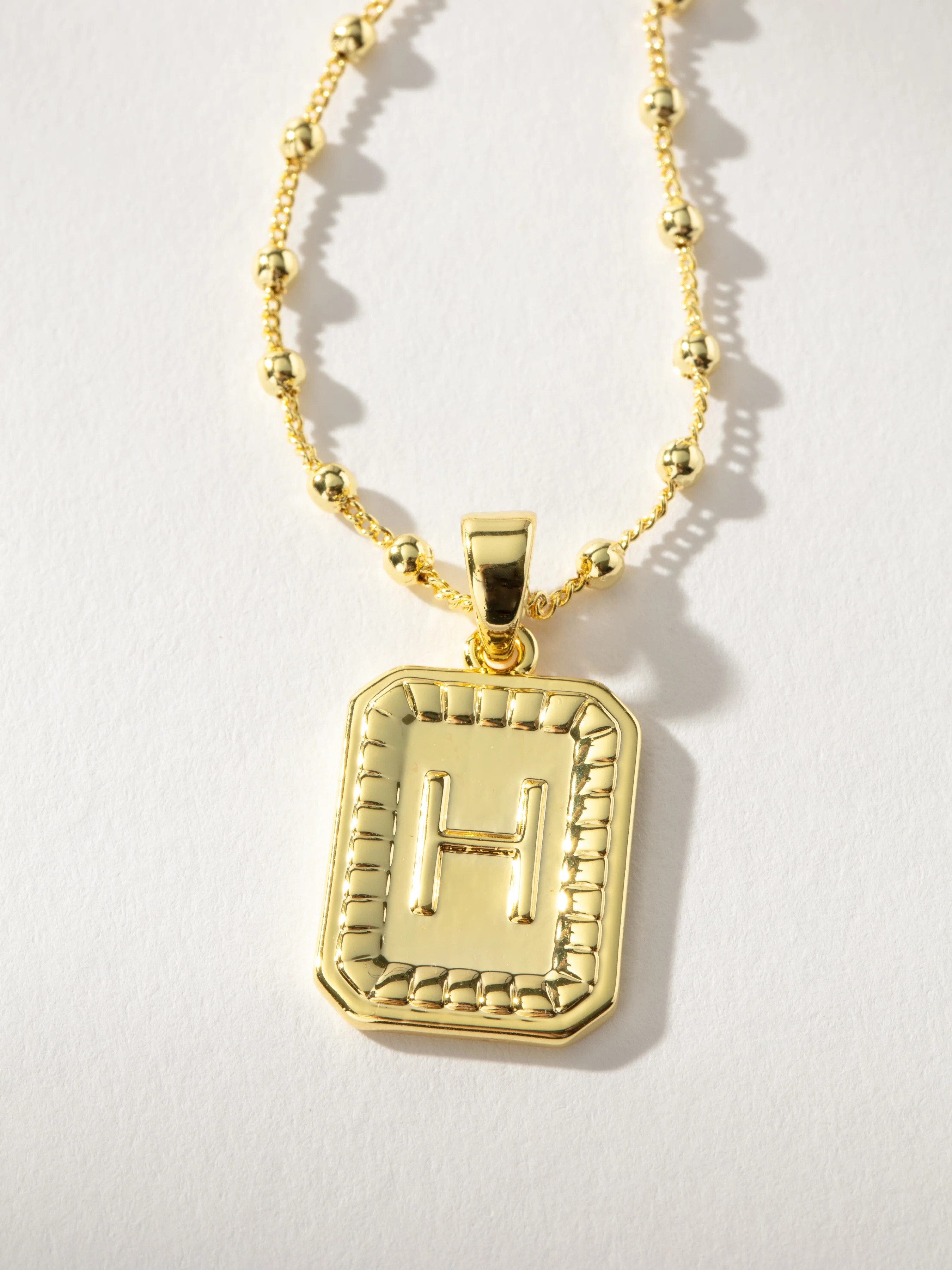 Sur Initial Necklace in Gold | Personalized Jewelry | Uncommon James | Uncommon James