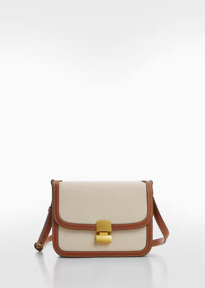 Crossbody bag with flap -  Women | Mango United Kingdom | MANGO (UK)