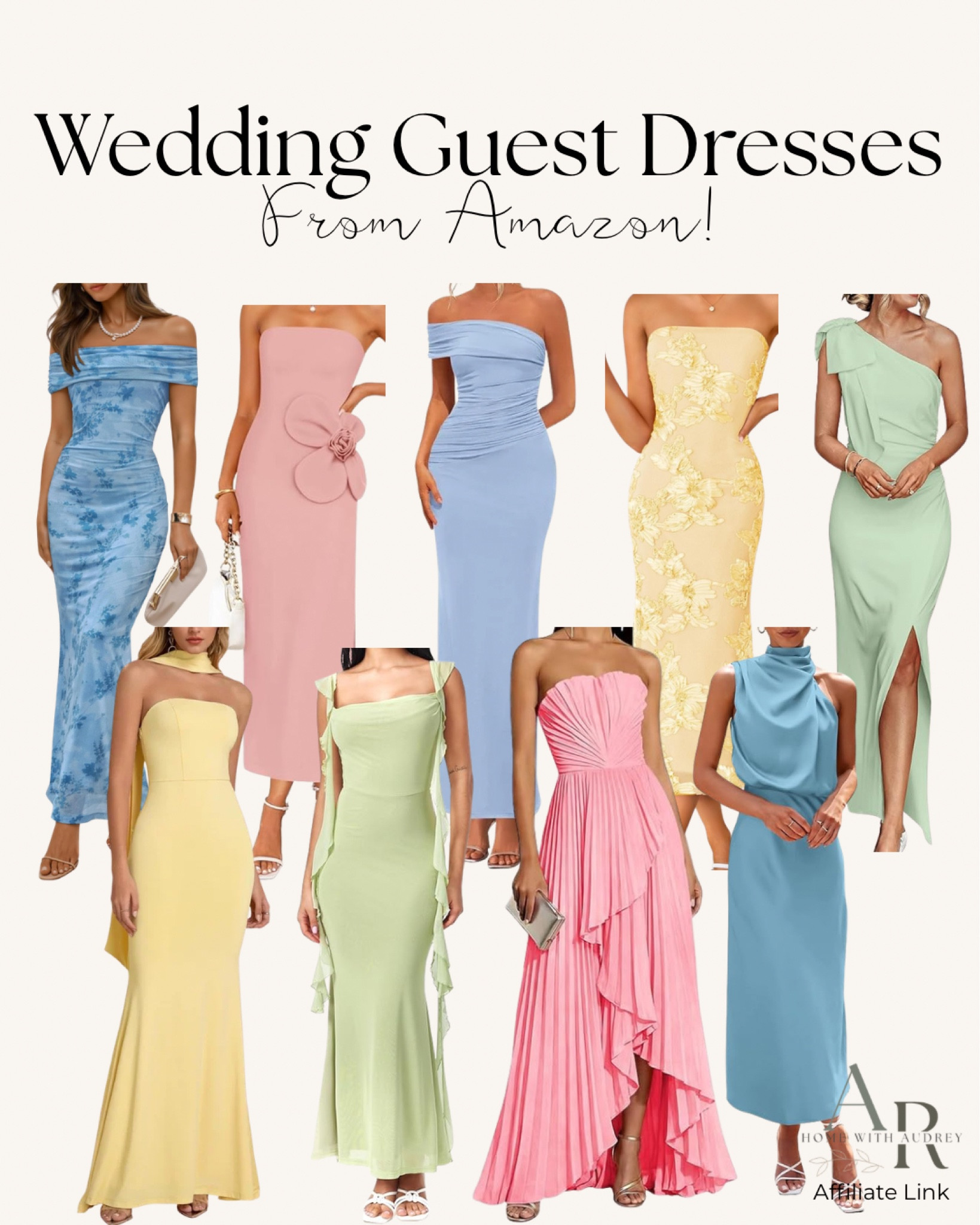 Wedding guest dresses just in time for wedding season! All dresses come in multiple colors! #weddingattire #AmazonFashion

#LTKWedding #LTKSeasonal
