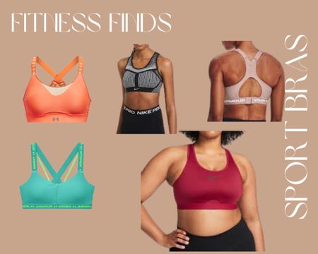 Medium to high support sport bras for women needing support during their workouts. 

#LTKeurope #LTKfit
