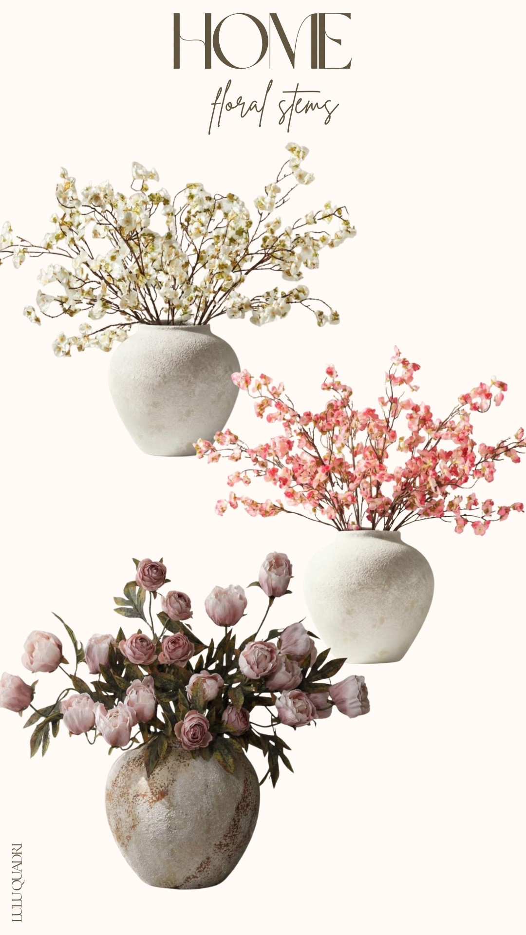 Home decor. Stems. Spring florals
 Spring season. Spring decor. Home refresh. Home finds. Cherry blossom stems  

#LTKSpringSale #LTKHome