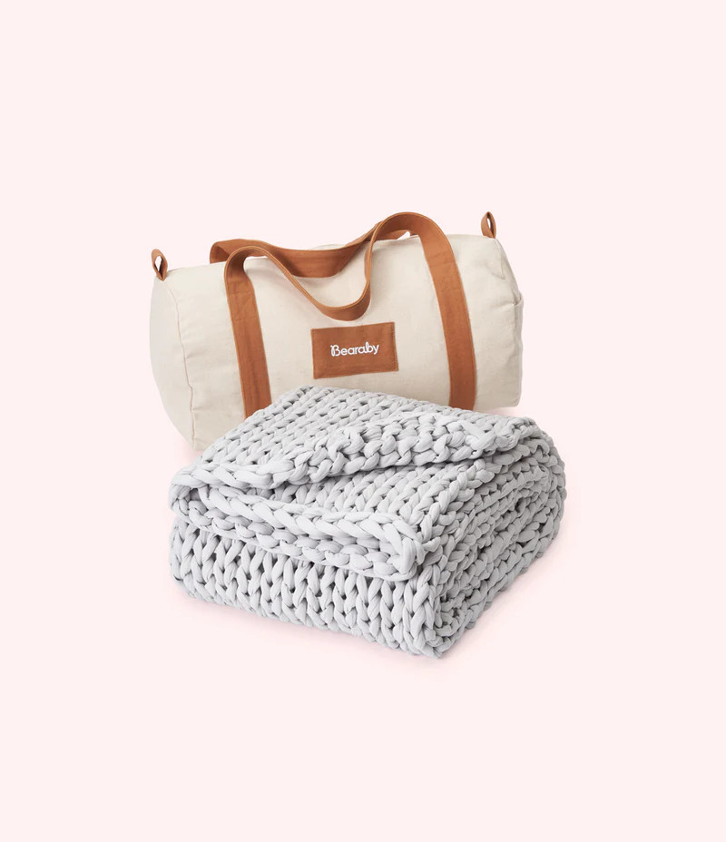 Travel Weighted Blanket: For Calming Comfort On-The-Go | Bearaby US