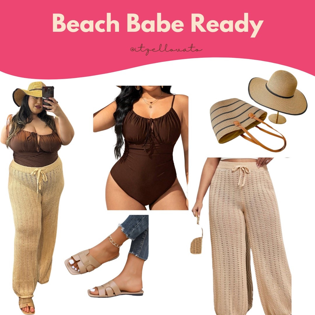 Beach Babe Ready. Beach attire. 

#LTKStyleTip #LTKMidsize #LTKPlusSize