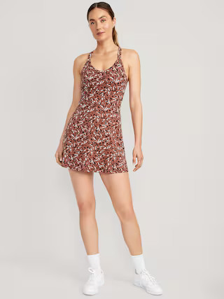 PowerChill Sleeveless Strappy Shelf-Bra Dress for Women | Old Navy (US)