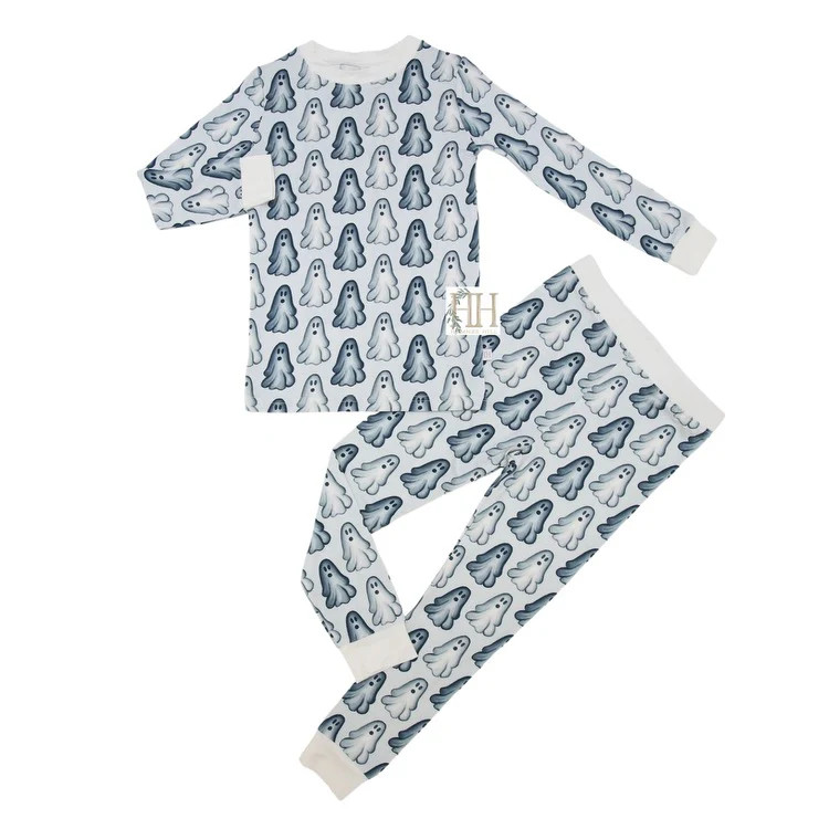 Boys Navy Ghosts Loungewear Set | Hamner Hill