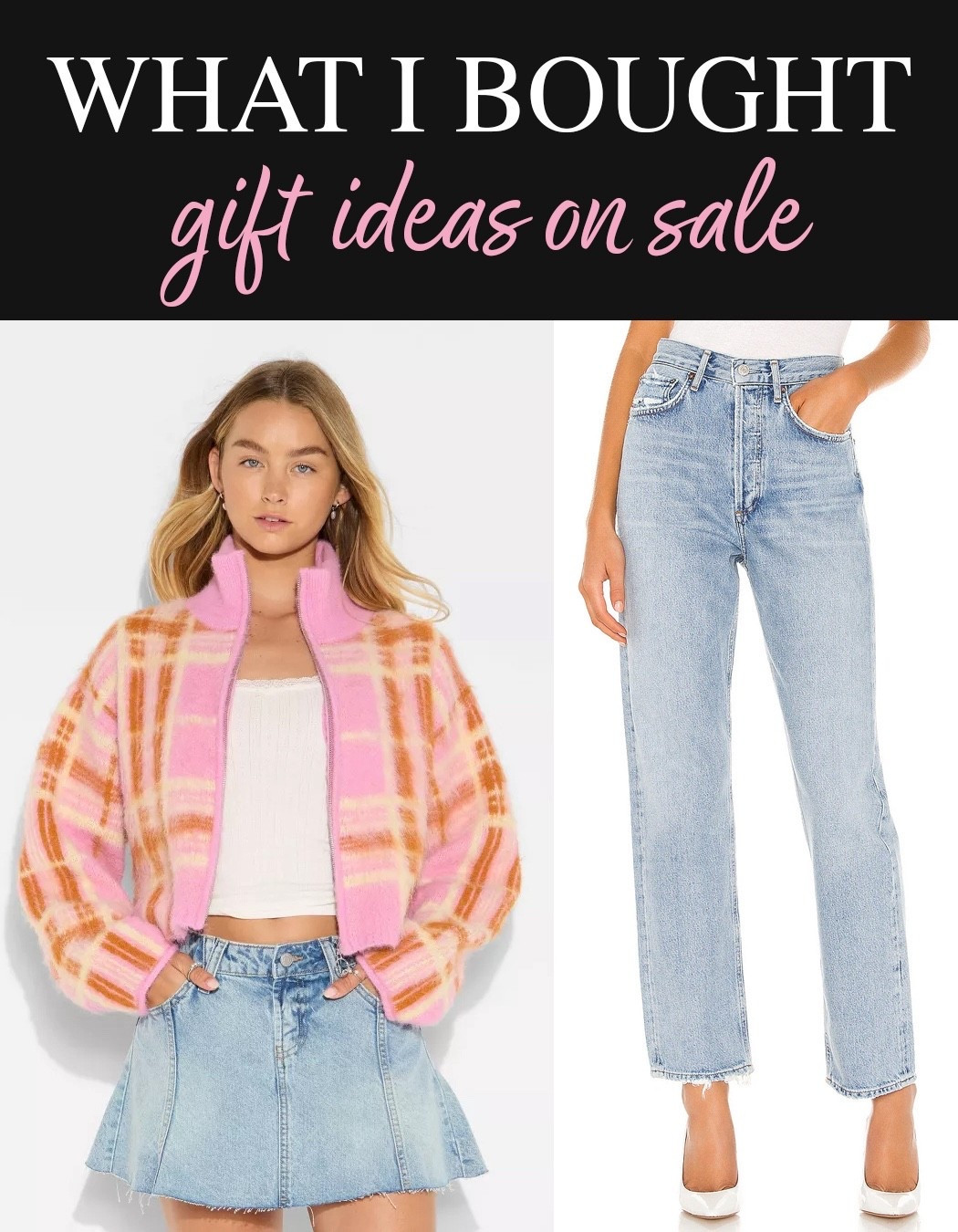 What I just bought - Women's Full Zip Mock Turtleneck Cardigan - Target Wild Fable - Cozy zip up pink plaid sweater for Christmas. Cute Winter Sweater for gift ideas for teenage girls, college friends, sisters, girls, wives, women #over40style #mydailyfinds #dailystylefinds

#LTKOver40 #LTKFindsUnder50 #LTKSaleAlert