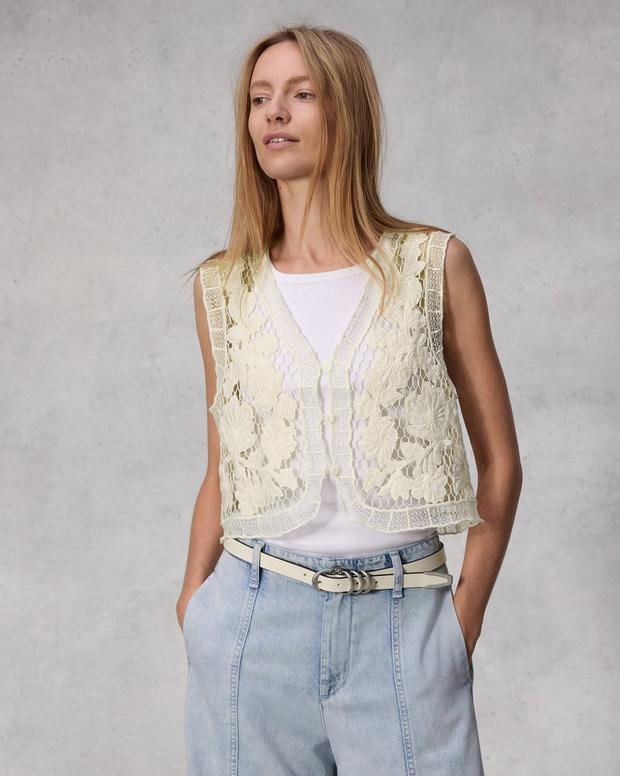 Coralie Crochet Vest | rag & bone
