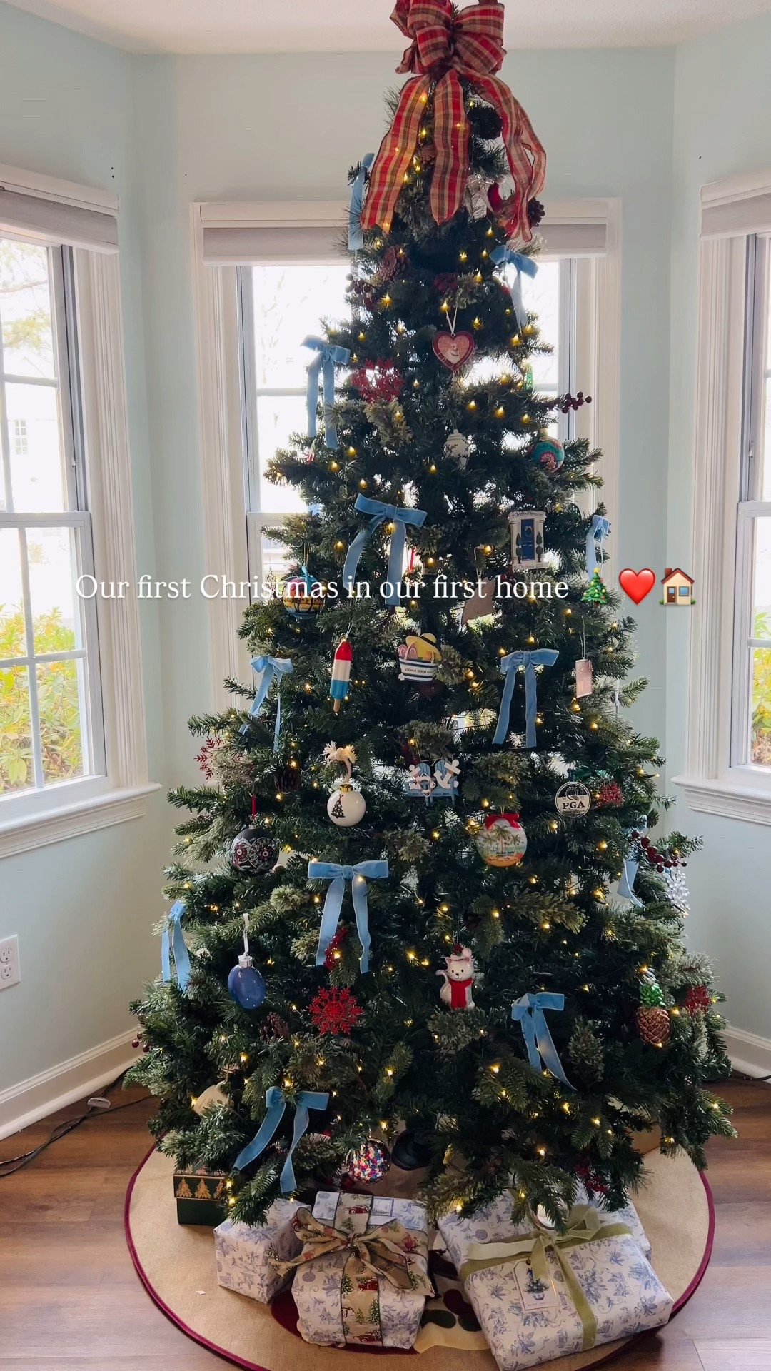 First Christmas in our first home 🎄✨ Follow me for coastal grandmillennial home decor inspo! 

#LTKHome #LTKHoliday