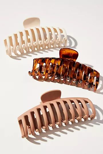 Lou Claw Hair Clip Set | Anthropologie (US)