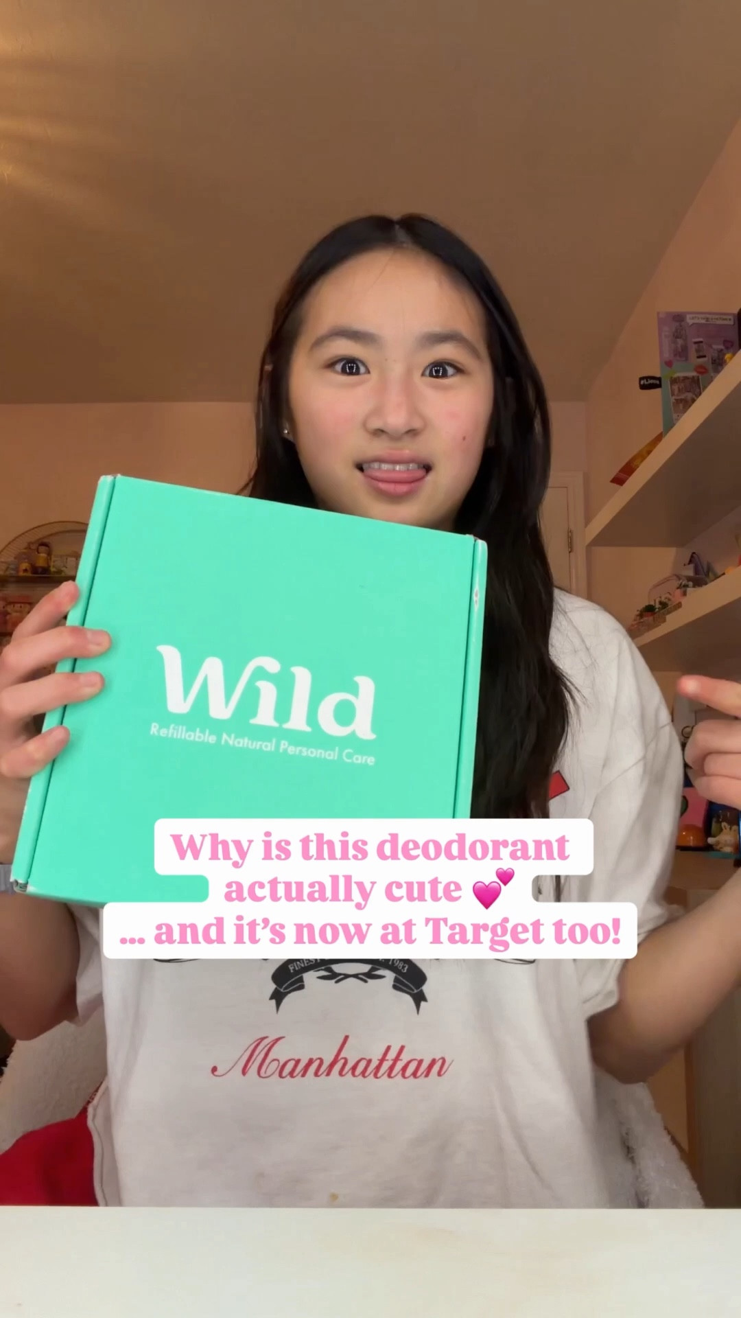 Wild refillable deodorant now available at Target! Would make a good tween Easter basket idea!