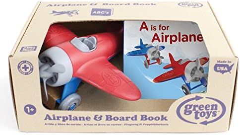 Amazon.com: Green Toys Airplane & Board Book (color may vary) : Toys & Games | Amazon (US)