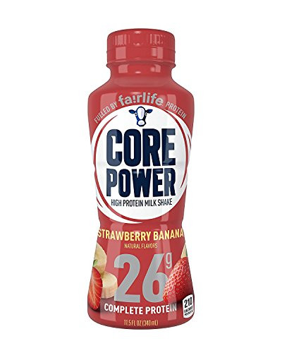 Core Power by fairlife High Protein (26g) Milk Shake, Strawberry Banana, 11.5 Fl Oz (Pack of 12) | Amazon (US)