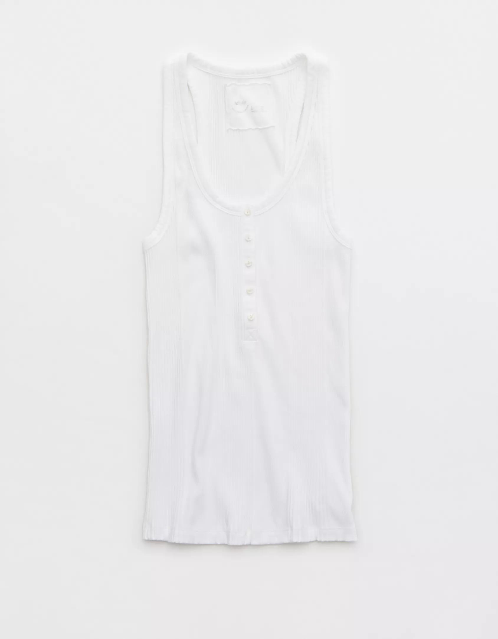 Aerie No BS Henley Tank Top | Aerie