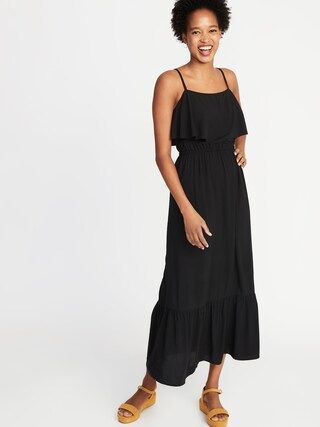 Ruffle-Tiered Waist-Defined Maxi for Women | Old Navy US