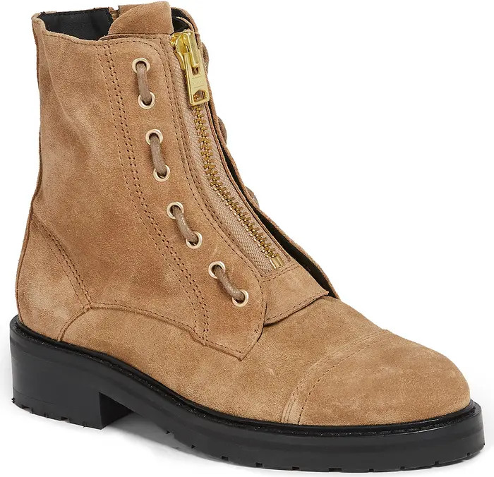 AllSaints Ariel Top Zip Boot | Nordstrom | Nordstrom