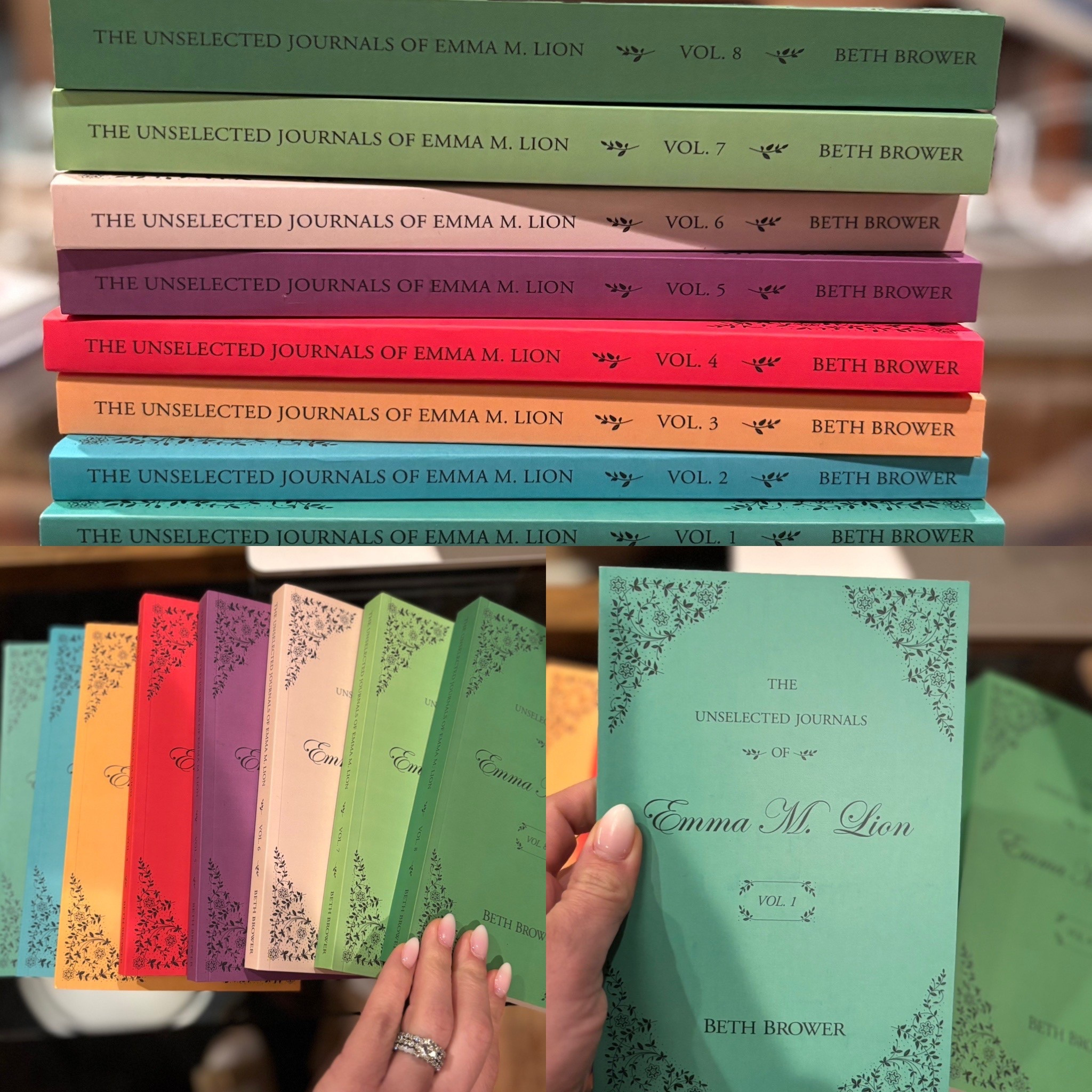 Emma M. Lion series by Beth Brower • Volume 1-8 📚 

#LTKHome #LTKstorytime #LTKdayinmylife