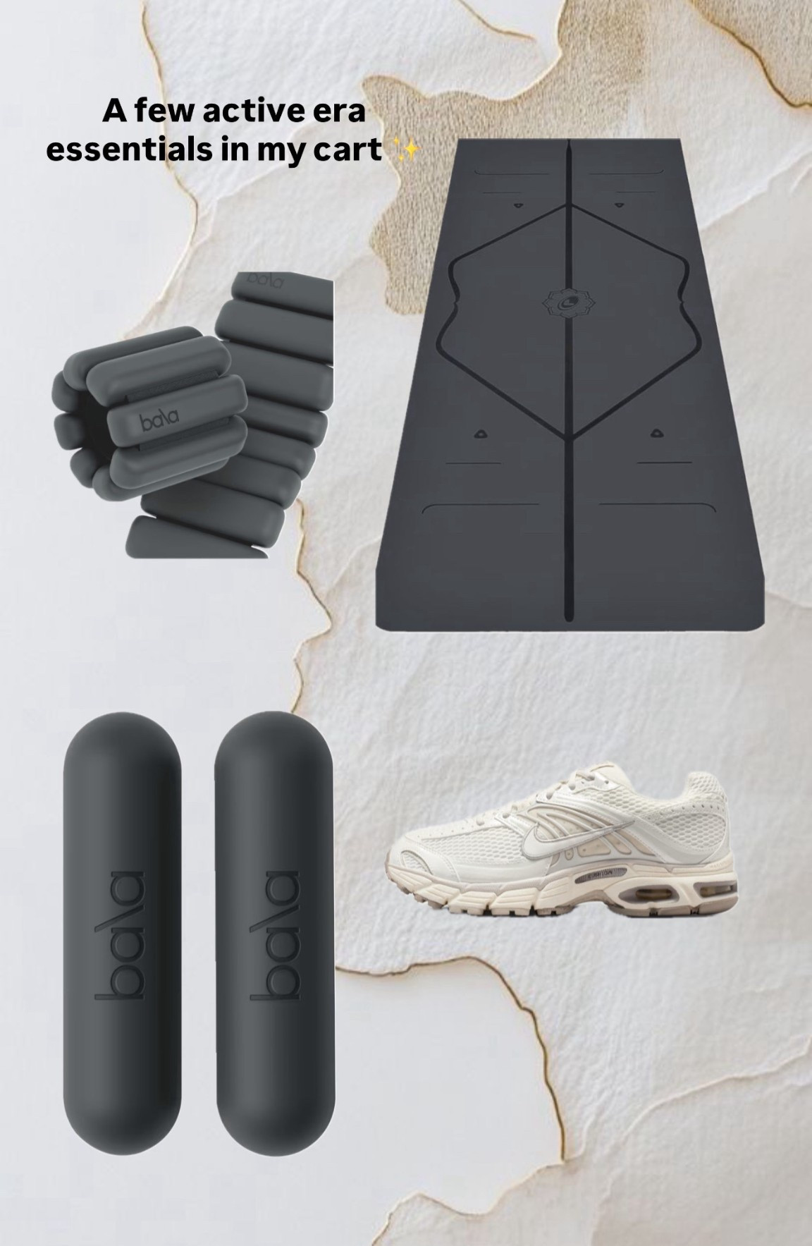 Investing in simple, high-use staples for my new active era ✨ weights + mat + sneakers — all linked here.

#LTKActive #LTKfitnessgoals