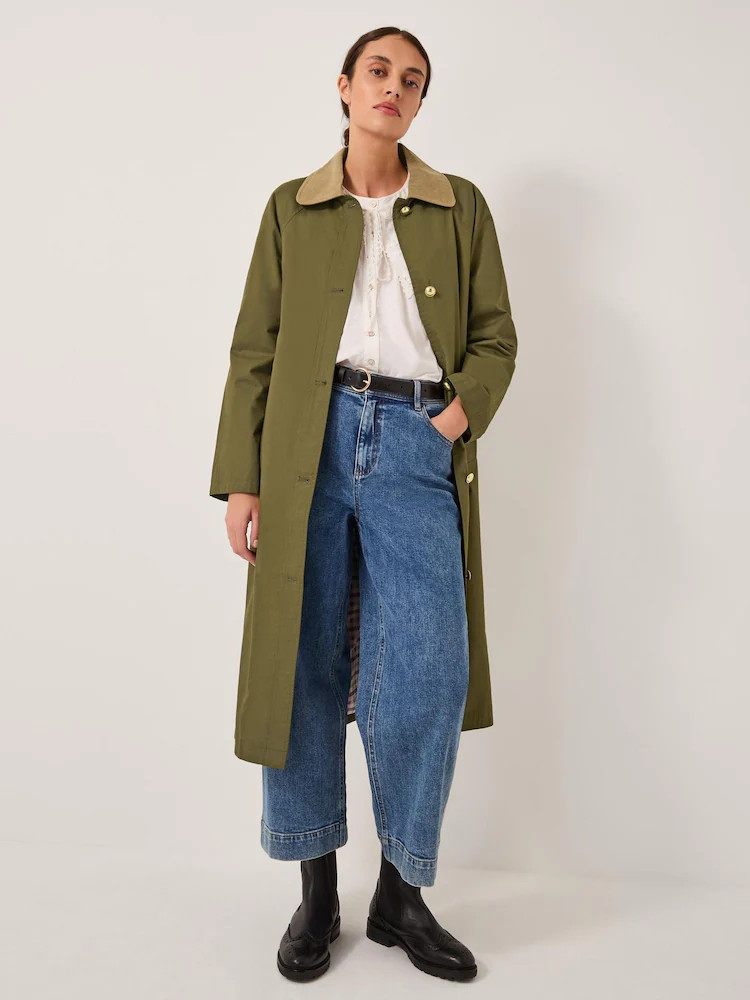 Buy Monsoon Green Lucy Trench Coat from Next Germany | Next EU