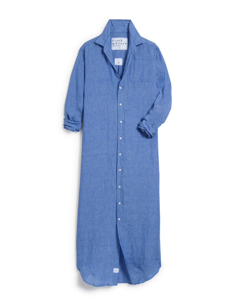 RORY Classic Blue, Italian Classic Linen | Frank & Eileen