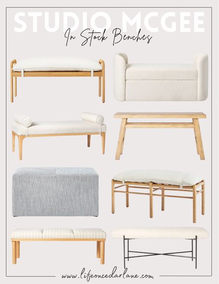 Studio McGee - Benches! These pretty & affordable benches are in stock and ready to ship from Target! Such a great way to refresh your bedroom, entryway or living room! 

#bench #livingroom #bedroom #refresh #targethome #studiomcgee 

#LTKhome #LTKstyletip #LTKsalealert
