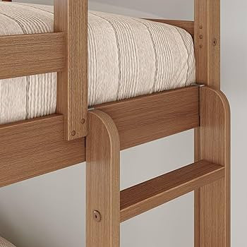 Grain & Grove Bear Twin Over Full, SKU G34001130-307, Oak Embossed Pecan | Amazon (US)