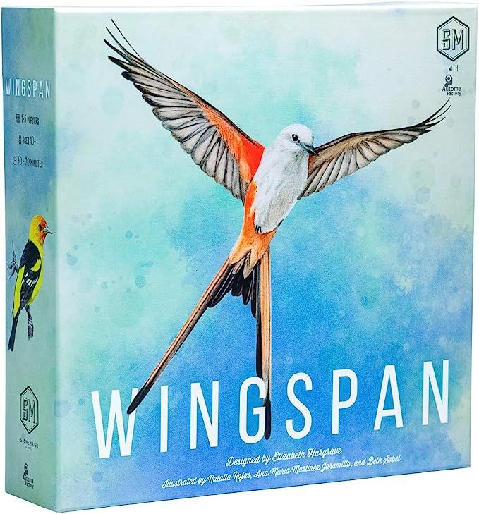 Wingspan Board Game - A Bird-Collection, Engine-Building Stonemaier Game for 1-5 Players, Ages 14... | Amazon (US)