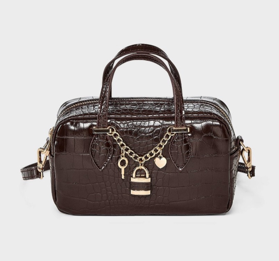 Small satchel crossbody with charms 

#LTKSeasonal #LTKFindsUnder50 #LTKStyleTip