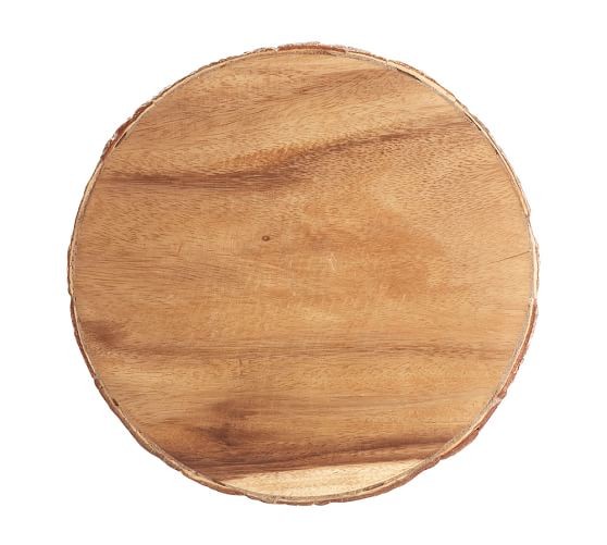 Bark Edge Charger | Pottery Barn (US)