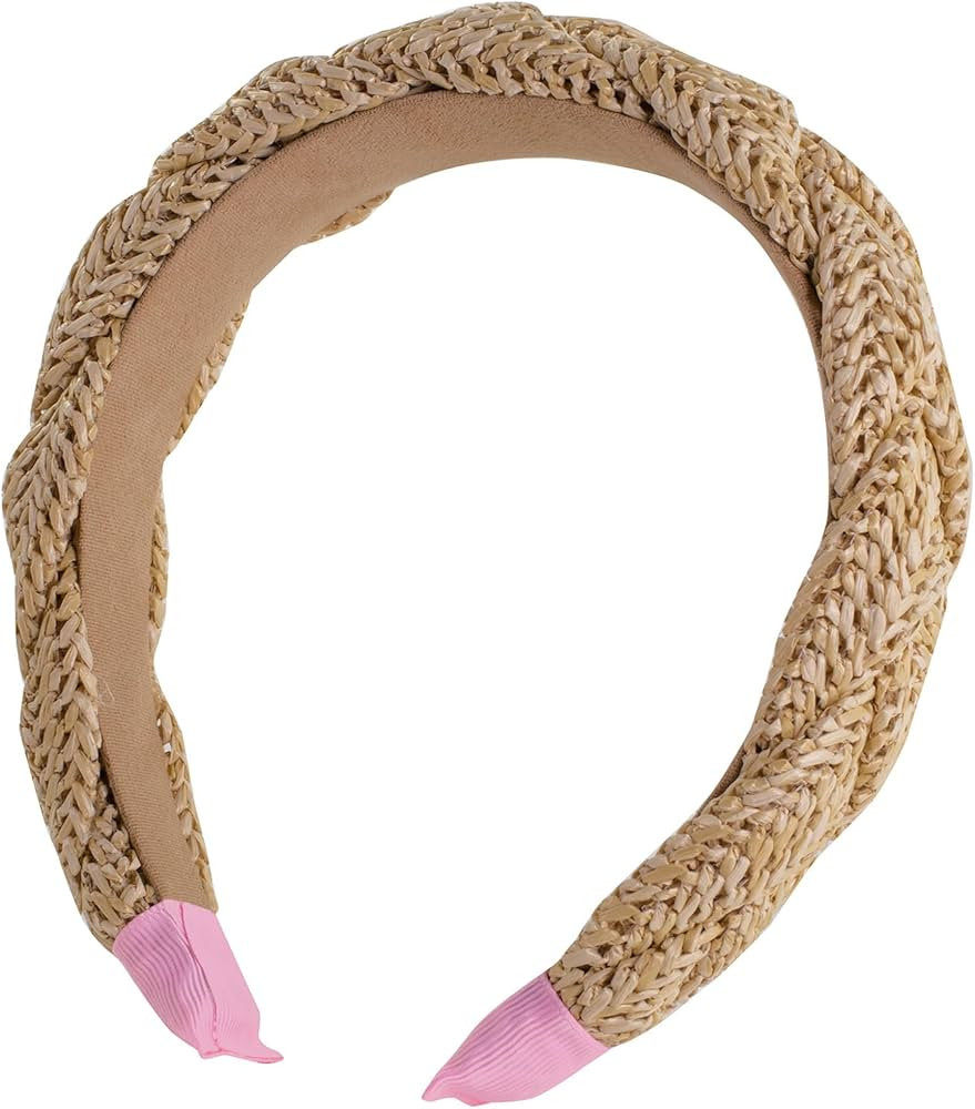 Lilly Pulitzer Women's Fashion Headband, Woven Raffia Hair Accessories for Teens and Adults, Natu... | Amazon (US)