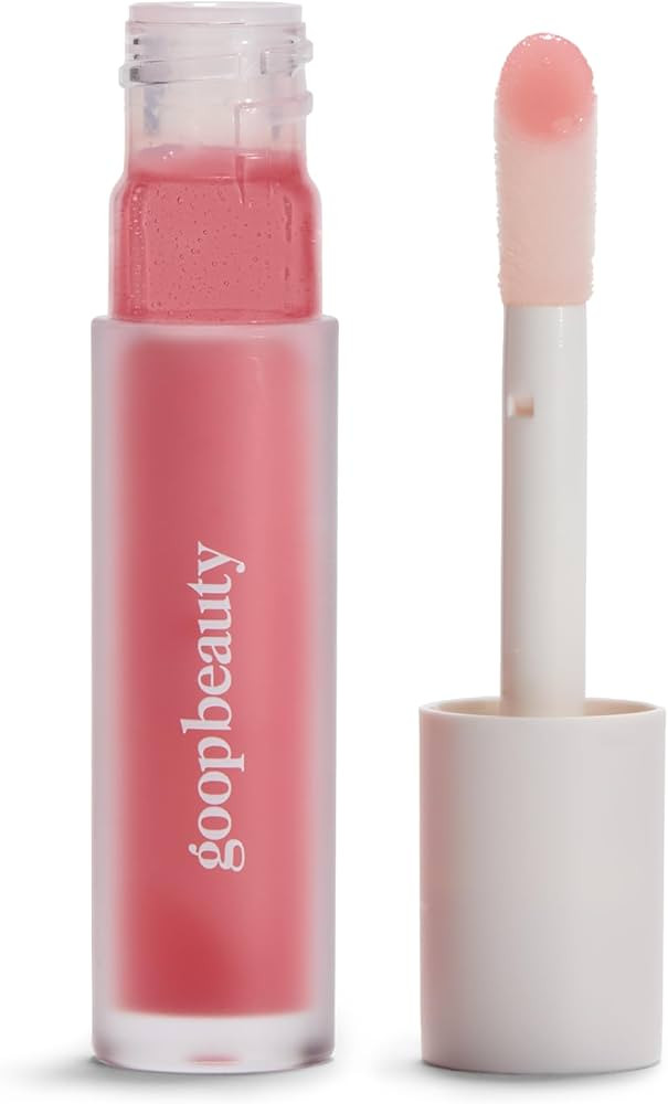 goop Beauty Hydra-Barrier Gel Gloss | Hydrating Lip Gloss to Moisturize & Plump Lips | Hyaluronic... | Amazon (US)