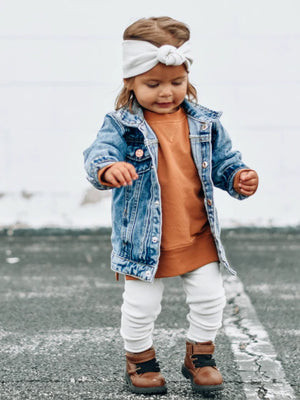 Little Bipsy Denim Jacket | Brynlee + Briggs Children’s Boutique