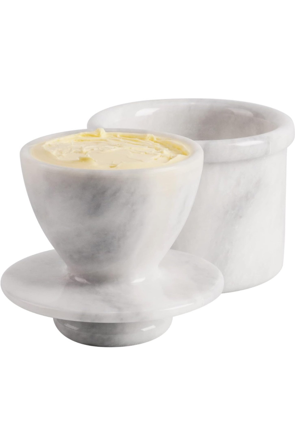 Marble butter bell 