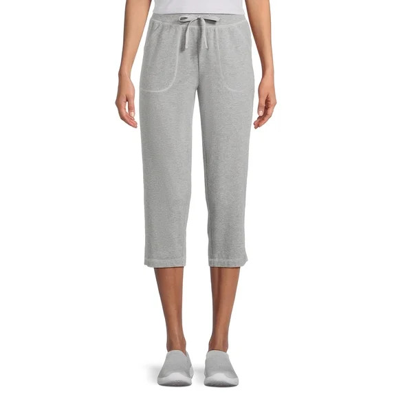 Athletic Works Women's and Women's Plus Knit Capri Pants, 22" Inseam, Sizes XS-4X | Walmart (US)