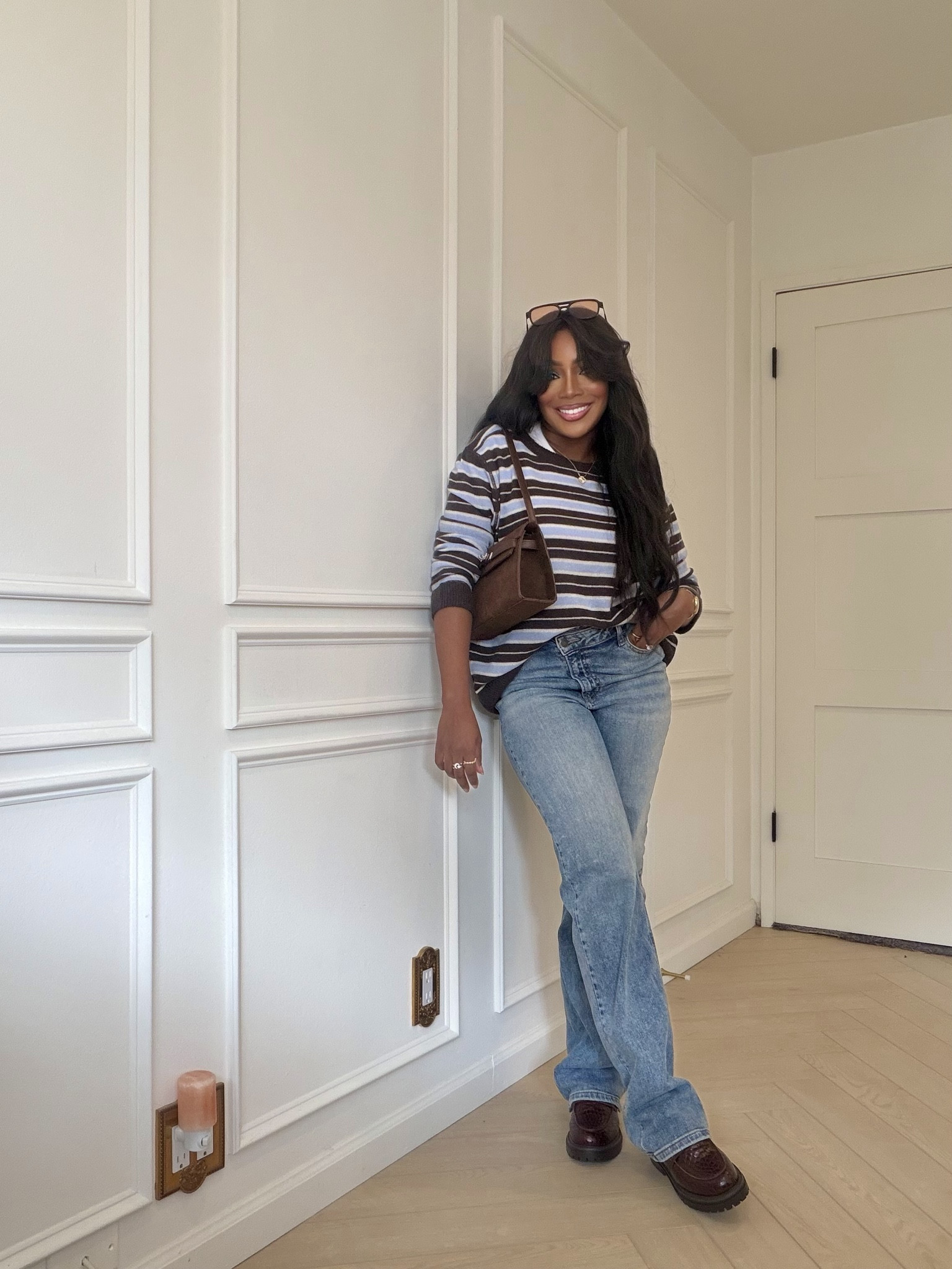 Everyday mom outfit, cashmere sweater, spring outfit, spring fashion, casual outfit, casual style, spring style, striped sweater, aritizia, reformation, amazon, Whitney Wiley 

#LTKSpringSale #LTKootd #LTKgrwm