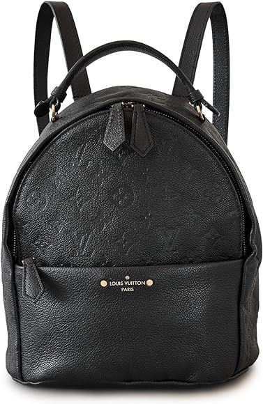 Louis Vuitton Women's Pre-Loved Louis Vuitton Black Empreinte Sorbonne Backpack, Black, One Size | Amazon (US)