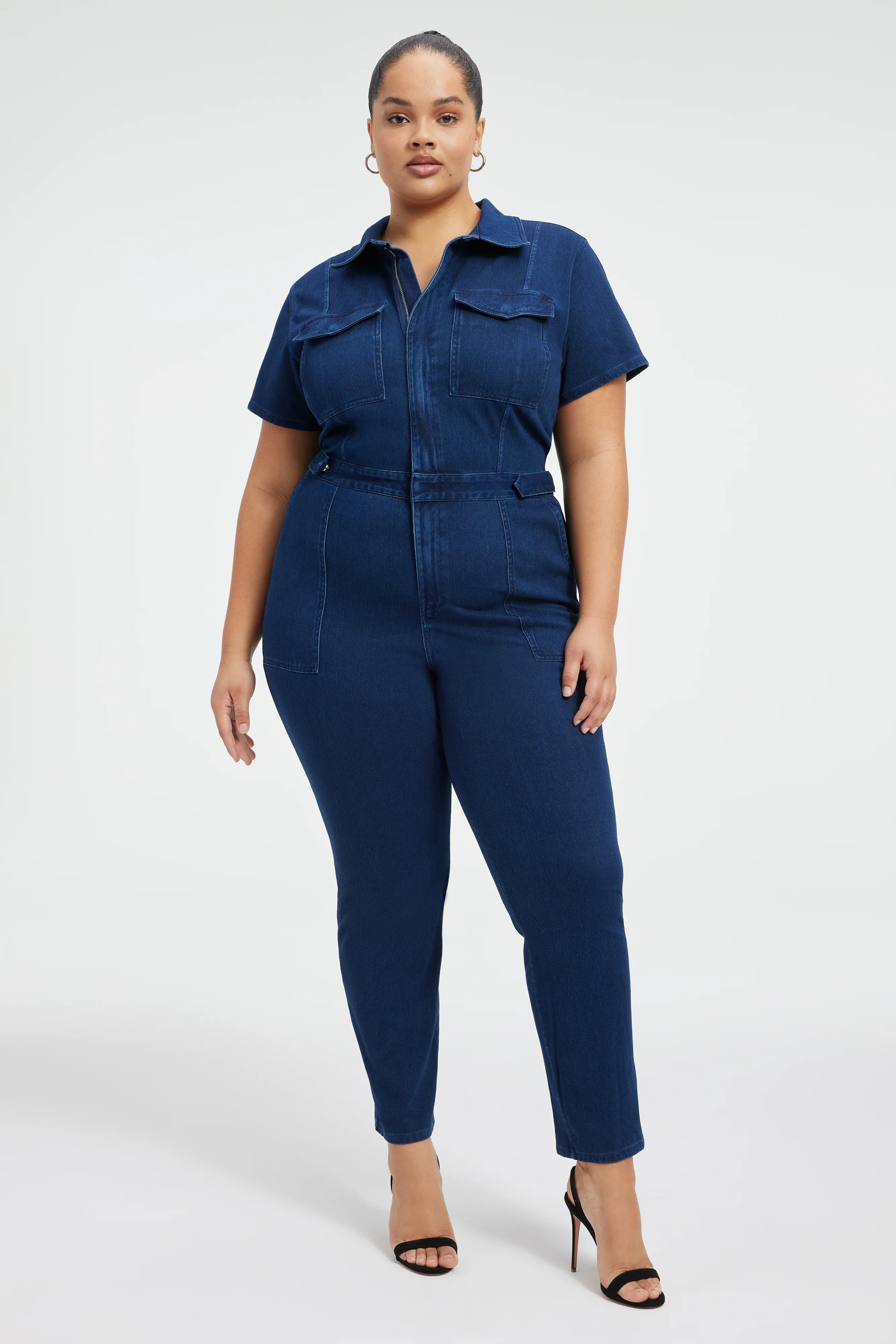 fit for success soft sculpt jumpsuit | Good American