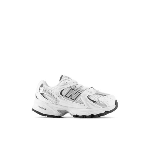 New Balance Kids' 530 Bungee Sneakers - White/Blue/Grey (Size 7.5) | New Balance Athletics, Inc.