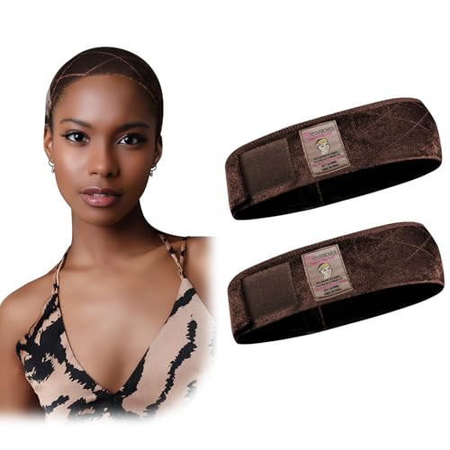 Dreamlover Wig Grip Bands, Dark Brown, 2 PCS | Amazon (US)