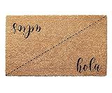 HOLA and ADIOS Spanish Doormat - Welcome Doormat - Classy doormat, Welcome mat, New Home Gift, Front | Amazon (US)