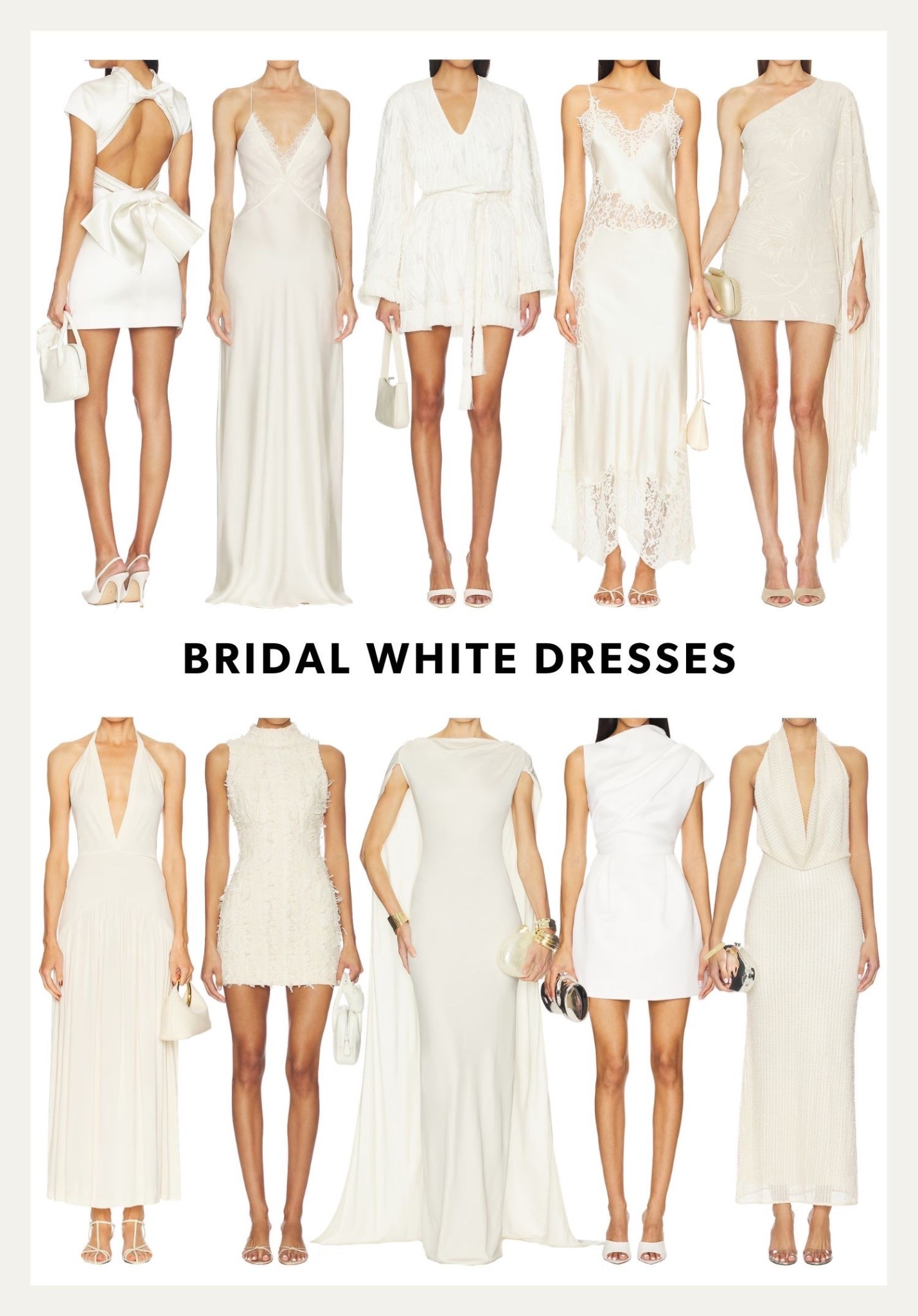 Chic white dresss perfect for spring brides 

#LTKWedding #LTKSeasonal #LTKOver40