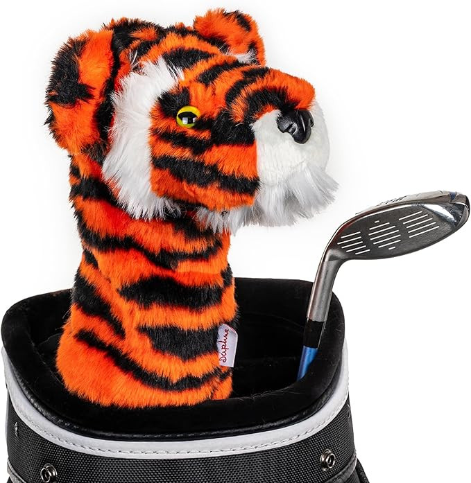 Daphne’s Headcovers Tiger Headcover Funny Golf Club Cover Stylish Protection for Club Driver He... | Amazon (US)