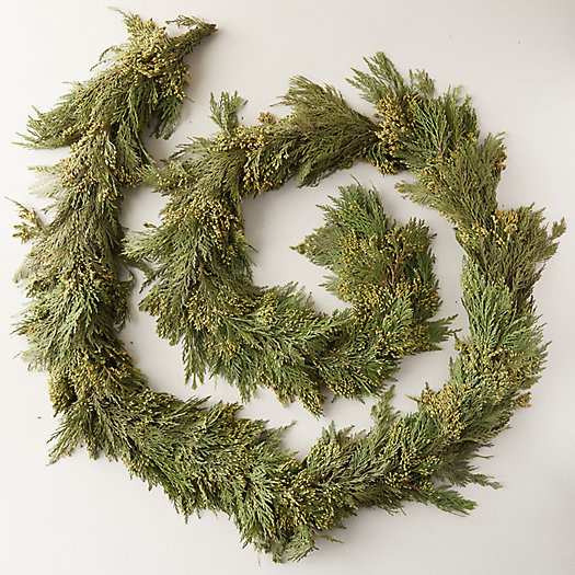 Fresh Incense Cedar Garland | Terrain