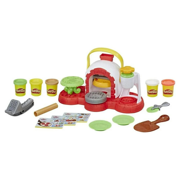 Play-Doh Stamp N Top Pizza Oven Toy with 5 Non-Toxic Modeling Compound Colors | Walmart (US)