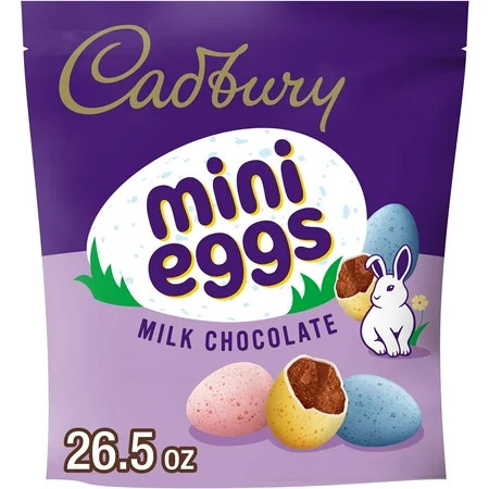 CADBURY MINI EGGS Milk Chocolate, Easter Candy Bag, 26.5 oz | Walmart (US)