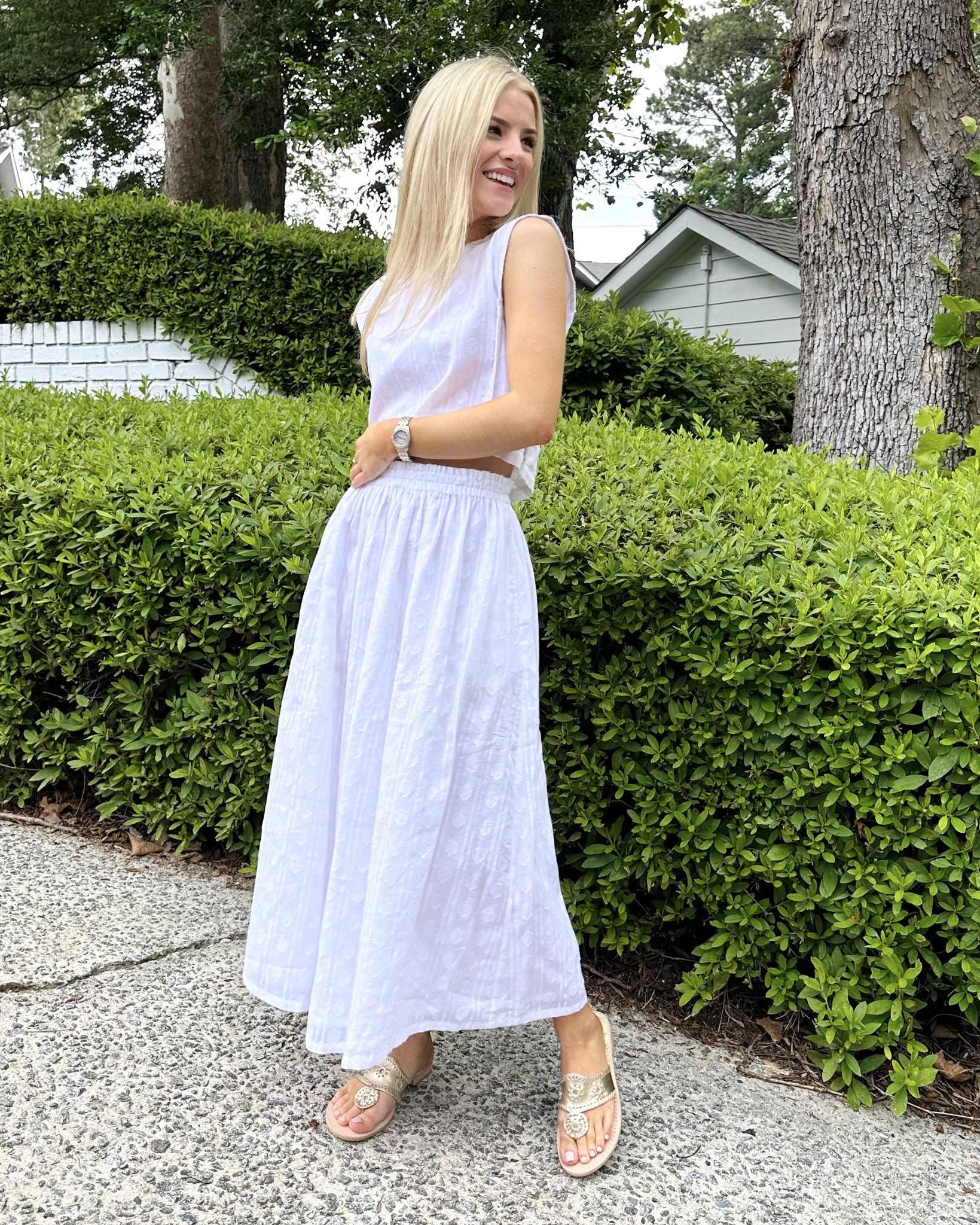 MUST HAVE SUMMER SANDAL 😍 

I have had my eyes on a pair of Jack Rogers sandals for the longest time!! I picked up the color “Platinum” and OMG they go with absolutely everything in my closet! I have been wearing them nonstop this summer 🤗

You need these classic summer sandals!! 

#LTKShoeCrush #LTKStyleTip #LTKSeasonal